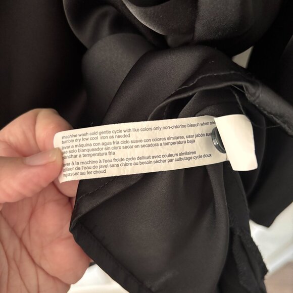 Eloquii Mini Shirt Dress With Tie Waist - Picture 5 of 6